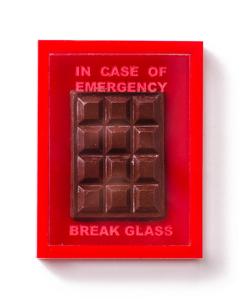 Emergency Chocolate Box Brooch