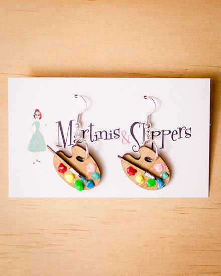 Paint Palette Earrings