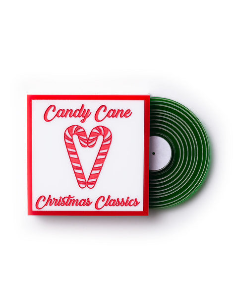 Christmas - Candy Cane Classics Album Brooch