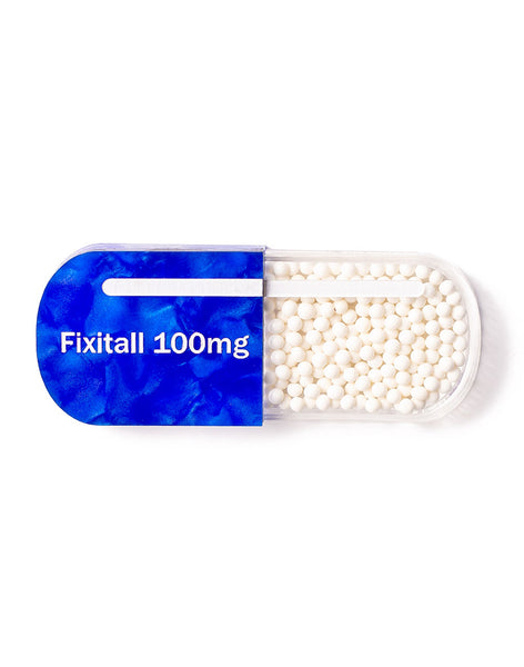 Acrylic Fixitall Pill Novelty Brooch